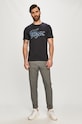 Lacoste - Tričko TH0051 námořnická modř SS21