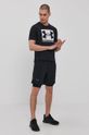 Majica kratkih rukava Under Armour 1361673 crna SS25