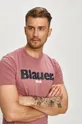 różowy Blauer - T-shirt