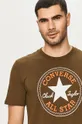 zielony Converse - T-shirt