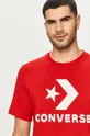 czerwony Converse - T-shirt