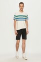 Lee - T-shirt L63OLINQ beżowy SS21