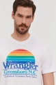 biały Wrangler T-shirt