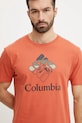 Columbia tricou din bumbac portocaliu 1888813