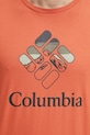 Columbia tricou din bumbac 1888813 portocaliu