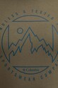 Памучна тениска Columbia 1888813 зелен