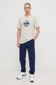 Columbia tricou din bumbac Path Lake 1934814 bej SS24