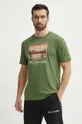 зелений Бавовняна футболка Columbia Path Lake