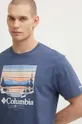 plava Pamučna majica Columbia Path Lake