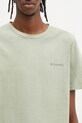 Columbia tricou din bumbac Rapid Ridge Back Graphic verde 1934824