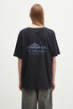 Odzież Columbia t-shirt bawełniany Rapid Ridge Back Graphic 1934824 czarny