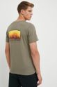 Abbigliamento Columbia t-shirt in cotone Rapid Ridge Back Graphic 1934824 verde