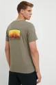 Βαμβακερό μπλουζάκι Columbia Rapid Ridge Back Graphic 100% Οργανικό βαμβάκι