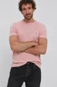 AllSaints t-shirt rózsaszín