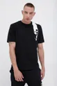 Diadora T-shirt bawełniany czarny