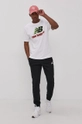 New Balance T-shirt MT11540WT biały