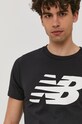 New Balance Tricou MT03919BK negru MT03919BK