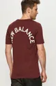 Tričko New Balance MT11985BG burgundské