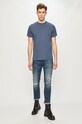 Dr. Denim - Tričko 2011108I690 modrá SS21
