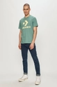 Converse - T-shirt zielony