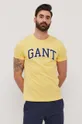 żółty Gant T-shirt 2003007
