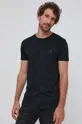 czarny Gant T-shirt 2053004