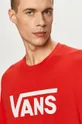 czerwony Vans - T-shirt