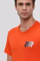 помаранчевий Бавовняна футболка Peak Performance Чоловічий