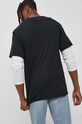 Odzież HUF T-shirt bawełniany ts00507 czarny