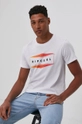 biały Rip Curl T-shirt Męski