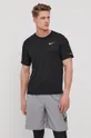 czarny Nike T-shirt Męski