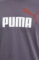 Bavlnené tričko Puma 586759 sivá
