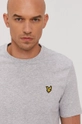 szary Lyle & Scott T-shirt