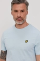 niebieski Lyle & Scott T-shirt