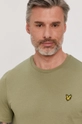 zielony Lyle & Scott T-shirt