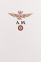 Kratka majica Aeronautica Militare AM1UTI001 bela