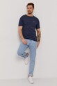 Aeronautica Militare tricou lounge AM1UTI001 bleumarin SS21