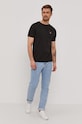 Aeronautica Militare T-shirt lounge AM1UTI001 czarny SS21