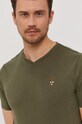 Aeronautica Militare Tricou verde AM1UTI002
