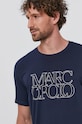 Marc O'Polo Tricou print bleumarin 124247751354