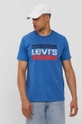 Levi's T-shirt niebieski