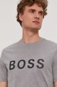 szary Boss T-shirt 50430889