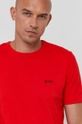 Boss T-shirt bawełniany Athleisure 50245195 Męski