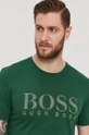 zelená Tričko Boss Athleisure