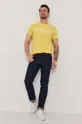 Boss T-shirt 50407774 żółty