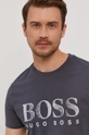 szary Boss T-shirt 50407774