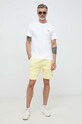 Lacoste t-shirt bawełniany TH1708 biały AW23