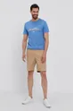 Lacoste T-shirt TH0503F niebieski