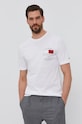 Tommy Hilfiger T-shirt bawełniany MW0MW17709.4891 biały SS21