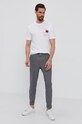 Ruházat Tommy Hilfiger pamut póló MW0MW17709.4891 fehér